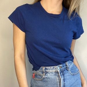 Navy Everlane Tee